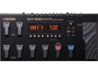 BOSS GT-100 painel de controlos